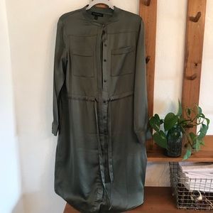 Banana Republic Size large Green dress!